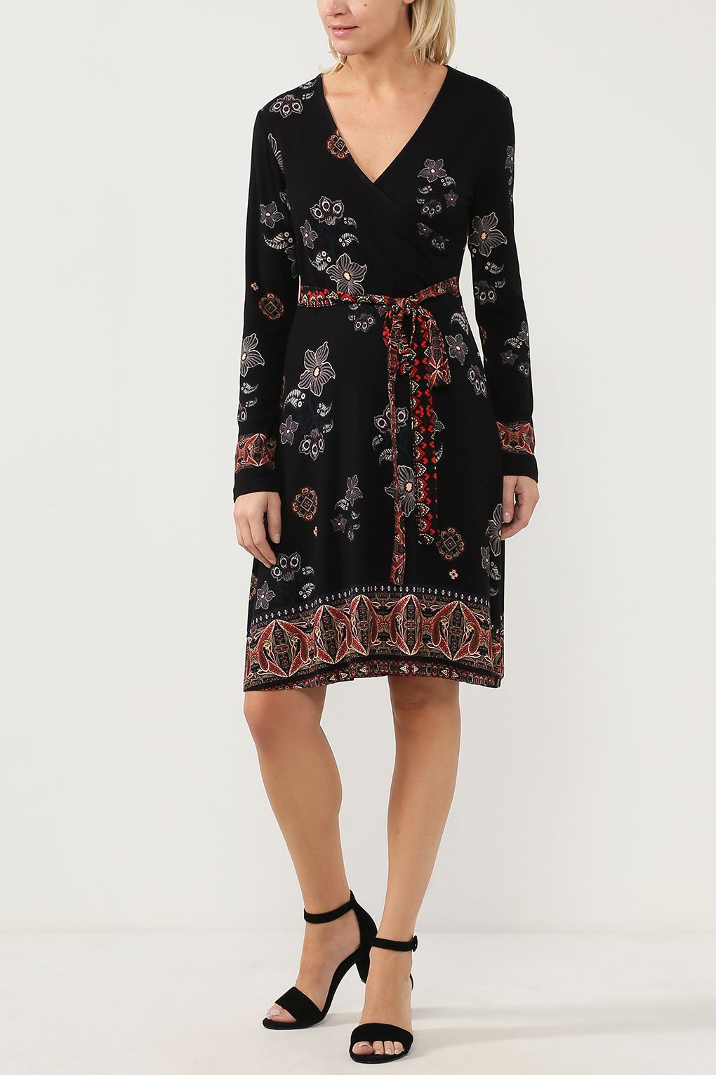 Desigual Платье из вискозы с принтом Desigual Платье из вискозы с принтом