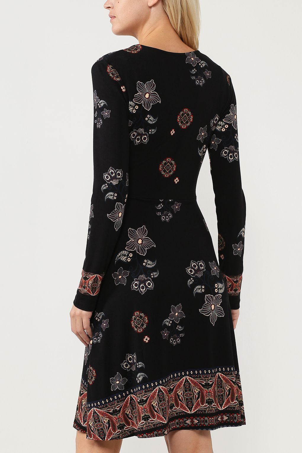 Desigual Платье из вискозы с принтом Desigual Платье из вискозы с принтом