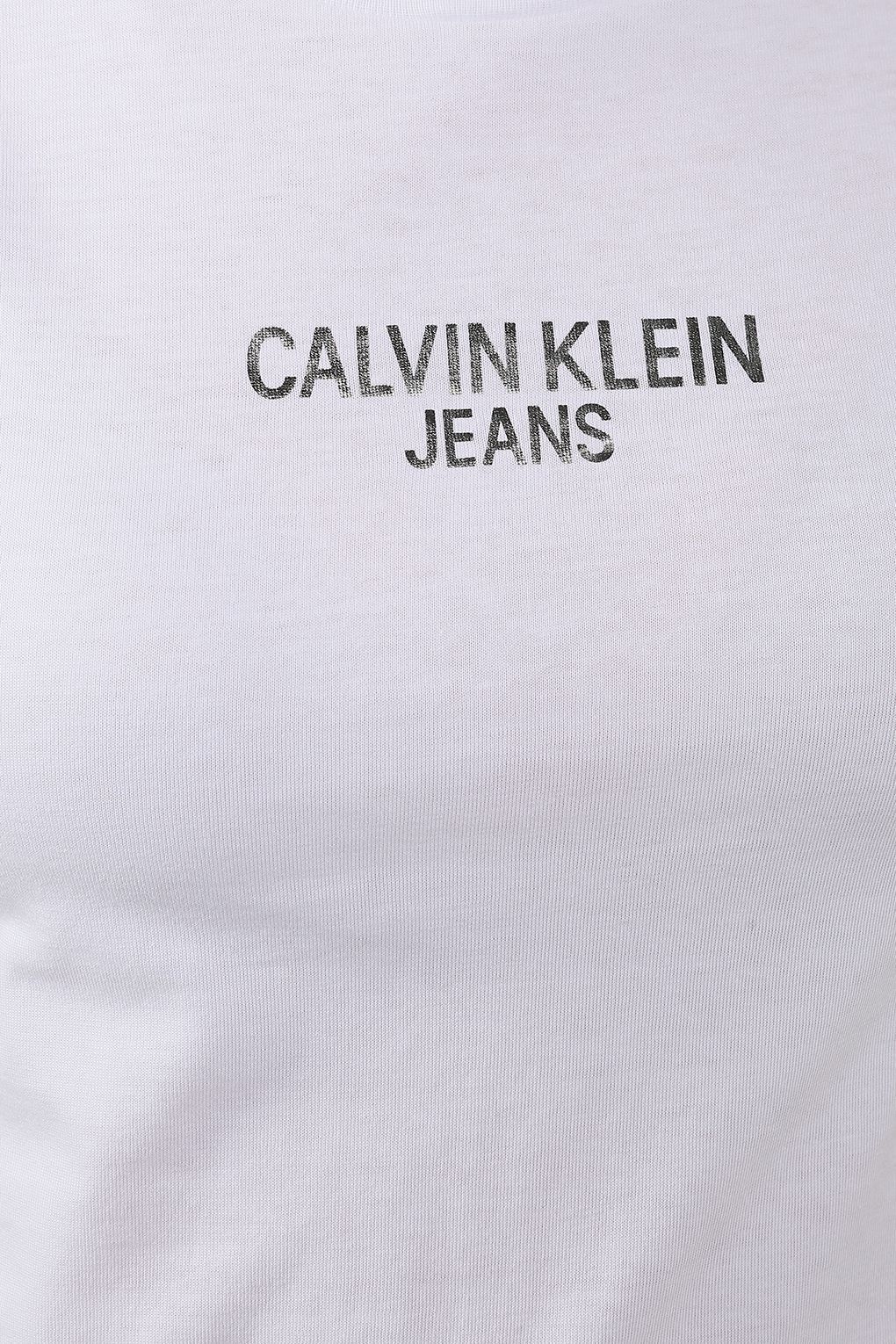 Calvin Klein Jeans Футболка из органического хлопка с лого Calvin Klein Jeans Футболка из органического хлопка с лого
